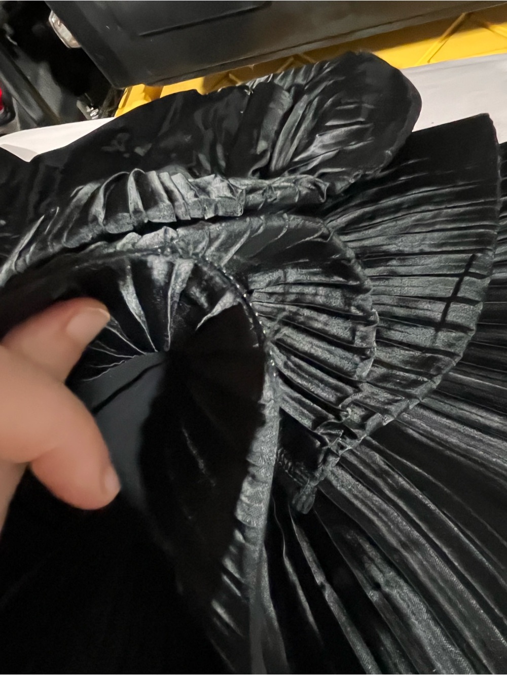Anthropologie Maeve Sleeveless V-neck Tiered Halter Mini Dress XS FLAWED - Picture 11 of 16
